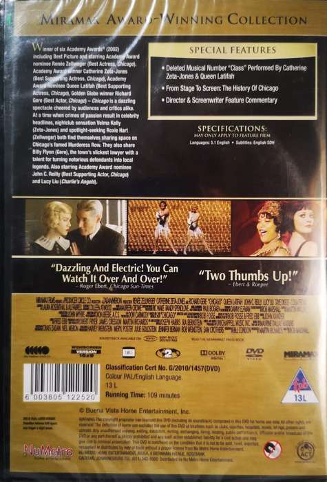 Chicago (DVD) [New]